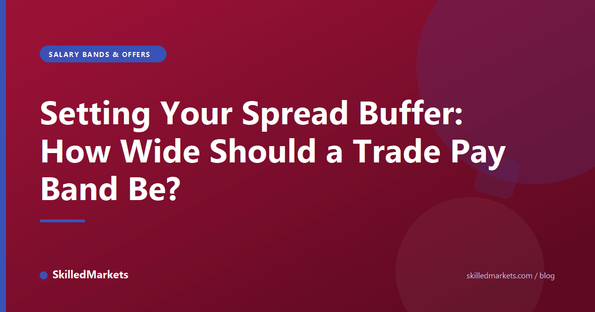 Setting Your Spread Buffer: How Wide Should a Trade Pay Band Be?