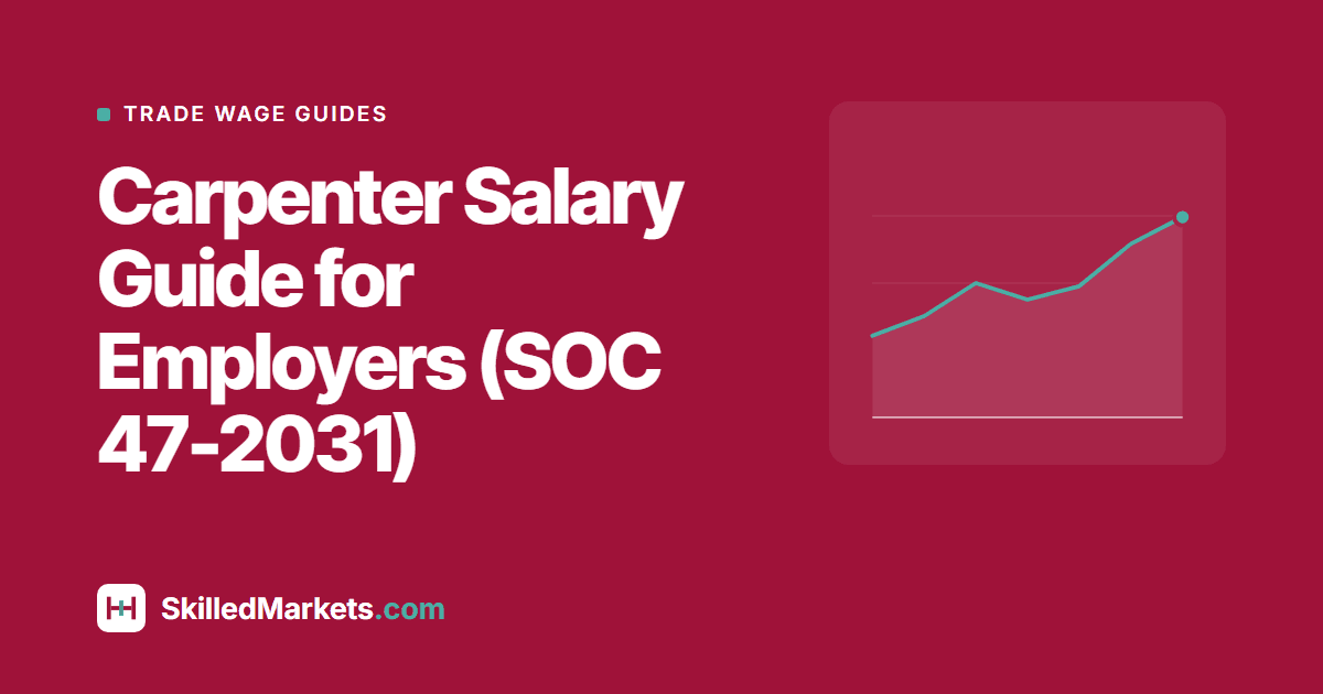 Carpenter Salary Guide for Employers (SOC 47-2031)