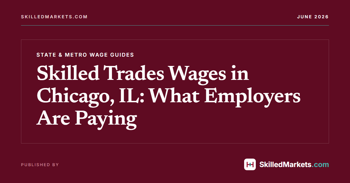 Skilled Trades Wages in Chicago, IL: What Employers Are Paying
