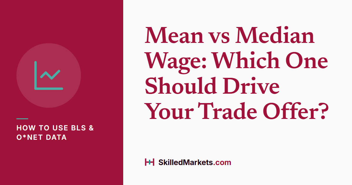Mean vs Median Wage: Which One Should Drive Your Trade Offer?