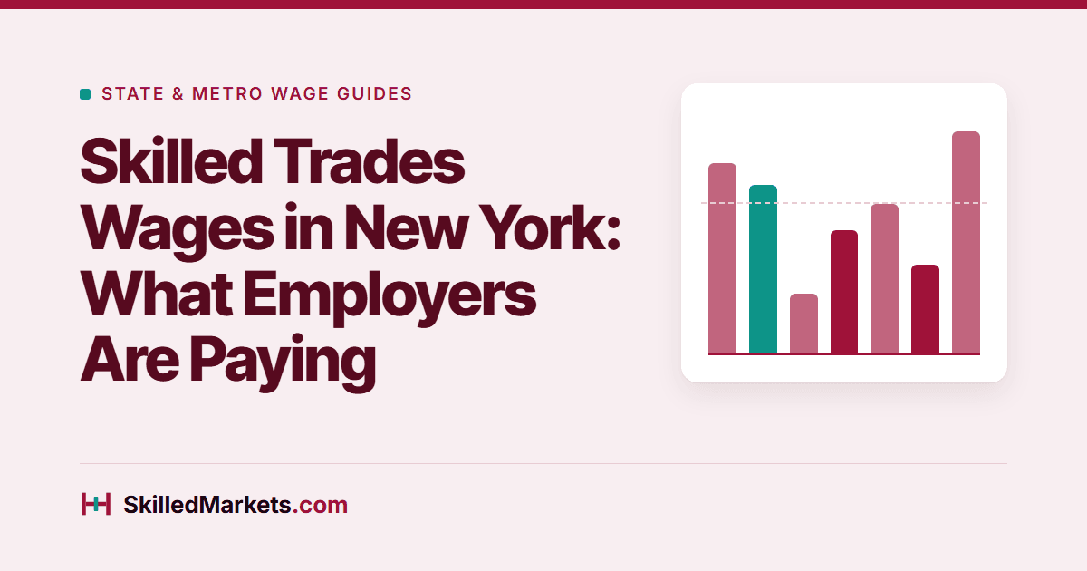 Skilled Trades Wages in New York: What Employers Are Paying
