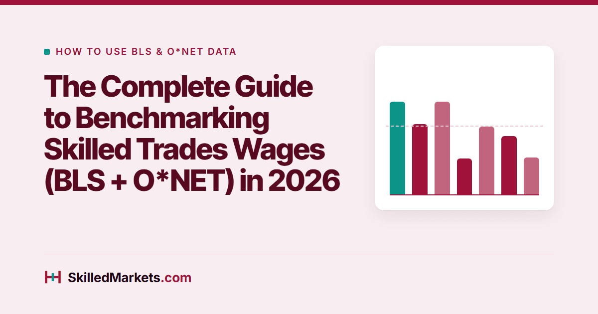 The Complete Guide to Benchmarking Skilled Trades Wages (BLS + O*NET) in 2026